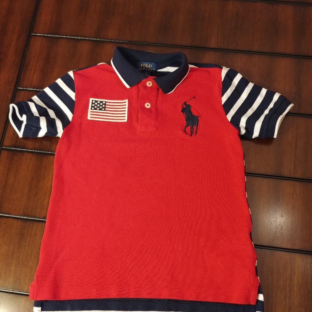 R.L Polo dress shirt. Boys 6